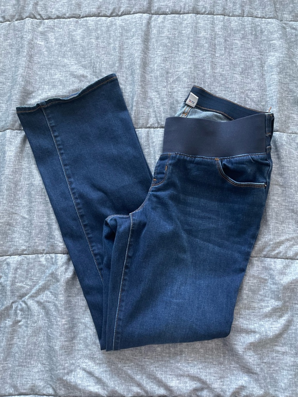 Old Navy Navy Maternity Jeggings with Stretch Panel-Size Maternity 8